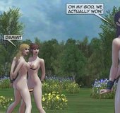 Girls laying in the grass, being all naked and slave-y. Brutal Earl Part
