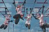 Women finish up their grueling climbing torture. Brutal Earl Part 2 By
