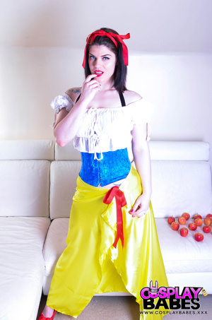 Her flowing yellow dress is discarded so - XXX Dessert - Picture 8