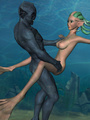Black beast bangs a big-boobed blonde - Picture 3