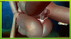 Beautiful underwater action with a long-dicked transsexual
