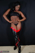 red lipped black gal