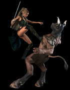 Stunning and hardcore 3D sex featuring impressive bitches