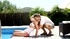 sweet blonde babe enjoys