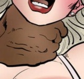 Big black snake stretches blonde's tight pussy. Dark Vengeance By Fernando
