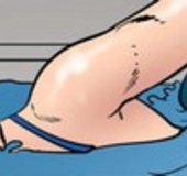 Brutal double penetration of a busty blonde. Dark Vengeance By Fernando