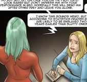 Sexy big-boobed teacher looks awesome in red dress. Housebreaking By Erenisch