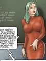 Sexy big-boobed teacher looks awesome in - Picture 4