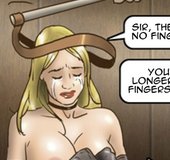 Submissive big-boobed slut and two teachers. Housebreaking By Erenisch