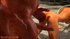 Satanic 3D beast with red dick pounds a slender blonde