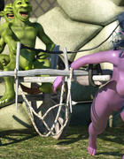 Insane 3D sex adventure with obedient pixies and nasty demons