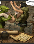 Disgusting beasts pounds a passionate busty goddess