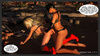 Blonde decided to try extreme 3D sex with a cat-woman