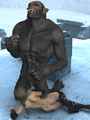 Insane 3D gorilla cums on the hottest - Picture 5