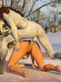 Brutal and disgusting sex on the snow - Picture 4