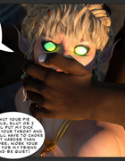 3D blacks hardly nailed a big boobed blonde slut