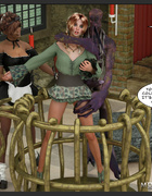 Purple alien drills a big tit blonde in hardcore mode