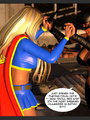 Super girl sucks a catwoman dick down on - Picture 1