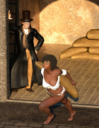 Big ass ebony gets hardly screwed by a white shaft