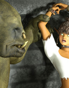 Chicks with pointy ears are taken hard by shocking brutes with huge sexual