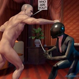 Hot-shaped cat woman fights against - BDSM Art Collection - Pic 3