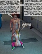 Big-boobed blonde gives a blowjob on the knees. Devil Incantation 1 By