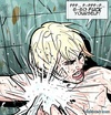 Dirty water tortures for a godlike big-boobed blonde. Prison Horror Story