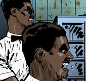 Black guards humiliates and tortures a busty leggy blonde. Prison Horror