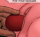 Black man shoves his toy in a blonde's pussy. Bad Lieutenant 6: Subjugated