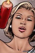 Blonde in short white dress adores dirty wax games. Sorority House Terror