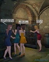 Curvy ladies are getting down on the dungeon of pleasure. Brutal Earl