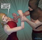 Masked men are surrounding hot women in the dungeon. Brutal Earl By Feather