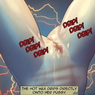 Hot drops of wax is what she really - BDSM Art Collection - Pic 2