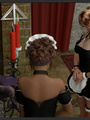 Two horny maids servicing a big-dicked - Picture 4