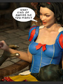 Snow White gets a pearl necklace form a - Picture 3