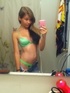 girlfriend poses different lingerie