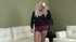 Hot-ass chick is wearing sexy panties while riding cock in living room