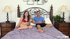 Sweet brown hair slut with small tits is in bedroom, while sucking and