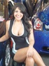 Venezuelan hottie with big bumpers seduces by showing her perfect curves