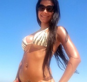 Insanely hot brazilian goddess displays her perfect figure and twins