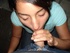 Young latina teen shows how to suck her man's fat cock