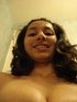 cheerful young chica enjoys