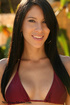 dark haired brunette with