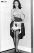 Brunette stocking vintage