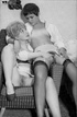 Lesbian pantyhose retro