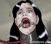 Brunette slave abused rough bdsm art. Karma 2 by Erenisch.