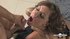 Naughty brown haired lassie gets her fanni fucked hard and her face covered