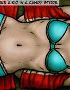 Bound lesbian sex slave bondage catoons. Return to Horror Hole by Slasher.