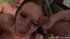 Playful chicks gets wild and horny on the couch with their men