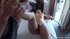 Curvy babe blows her masseur's fat cock and banged hard